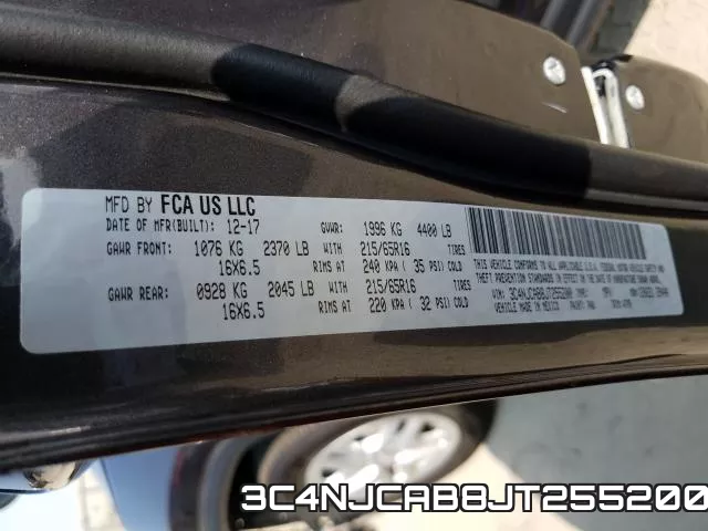 3C4NJCAB8JT255200 фото 2