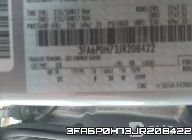 3FA6P0H73JR208422 фото 9