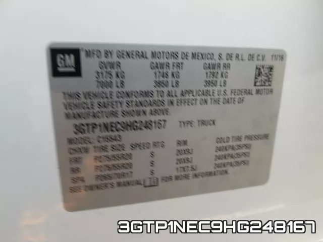 3GTP1NEC9HG248167 фото 2