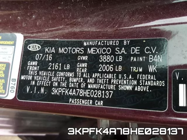 3KPFK4A78HE028137 фото 2