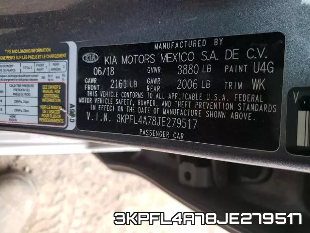 3KPFL4A78JE279517 фото 2