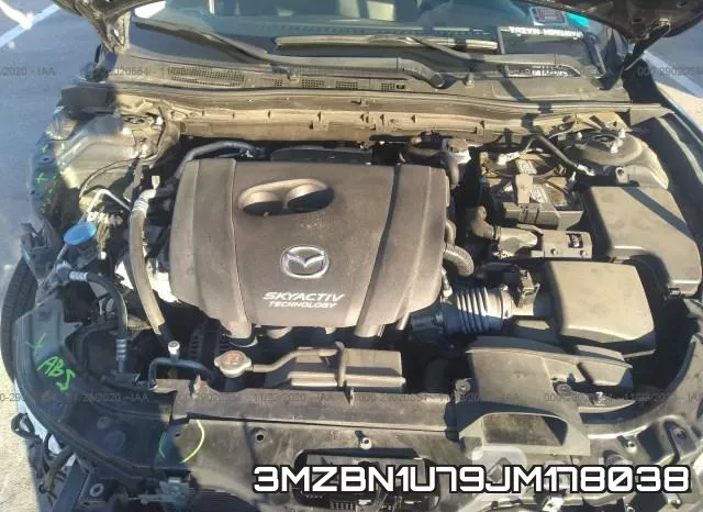 3MZBN1U79JM178038 фото 2