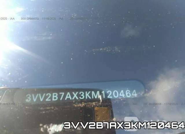 3VV2B7AX3KM120464 фото 10