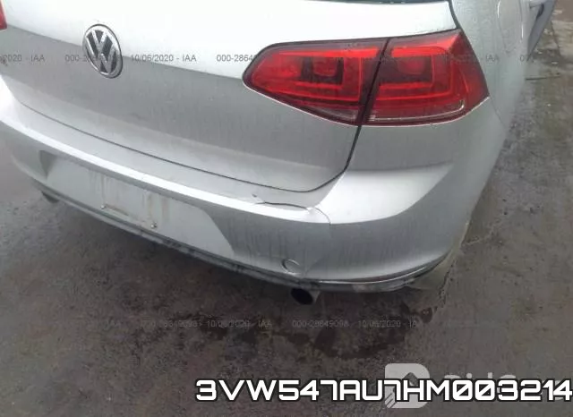 3VW547AU7HM003214 фото 7