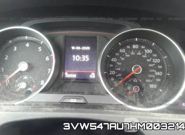 3VW547AU7HM003214 фото 8