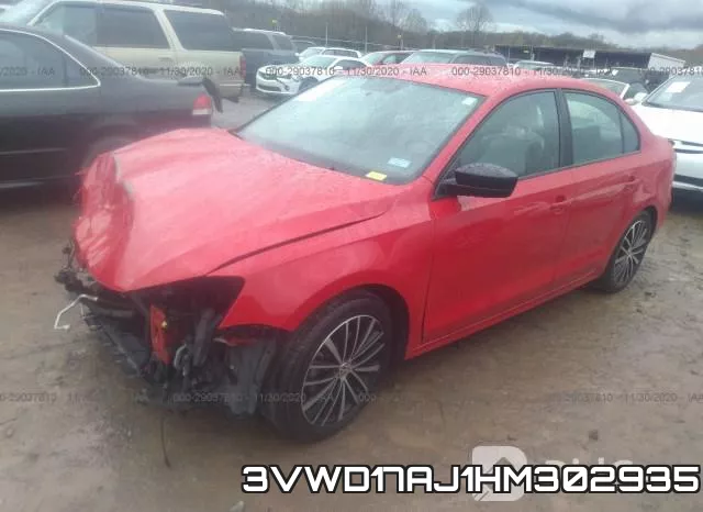 3VWD17AJ1HM302935 фото 2