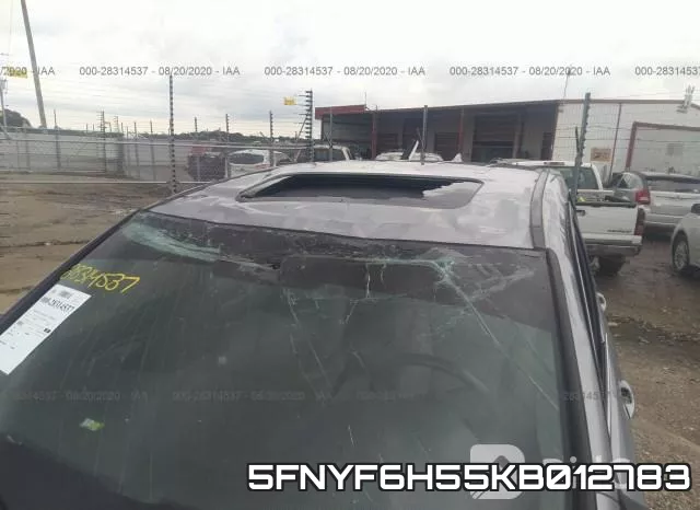 5FNYF6H55KB012783 фото 7