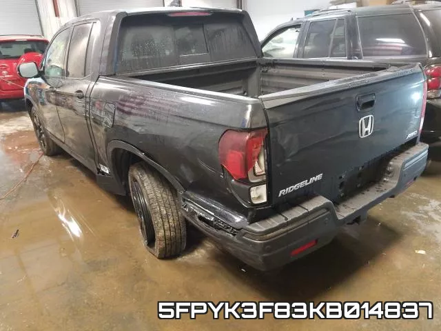 5FPYK3F83KB014837 фото 4