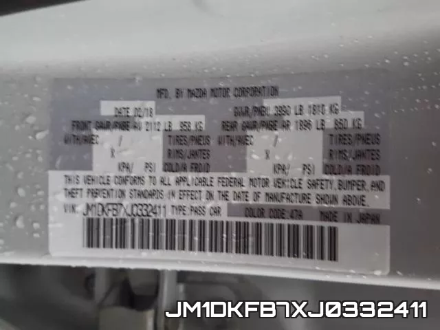 JM1DKFB7XJ0332411 фото 2