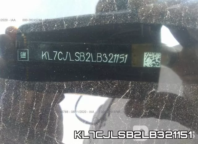 KL7CJLSB2LB321151 фото 9