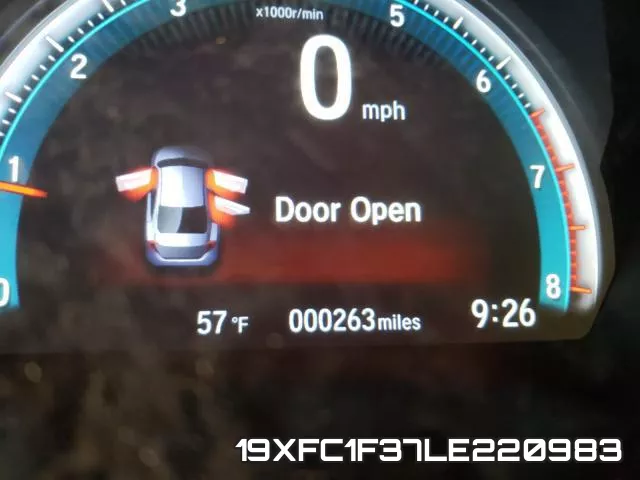 19XFC1F37LE220983 фото 9