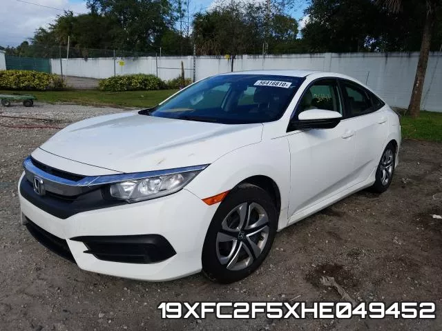 19XFC2F5XHE049452 фото 3