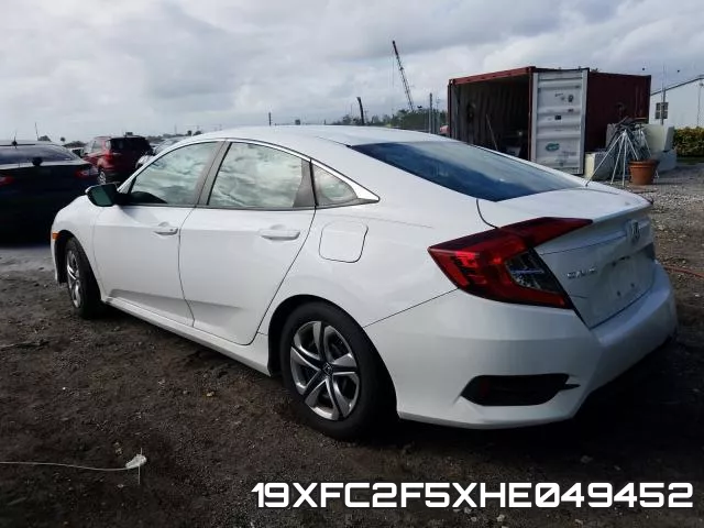 19XFC2F5XHE049452 фото 4