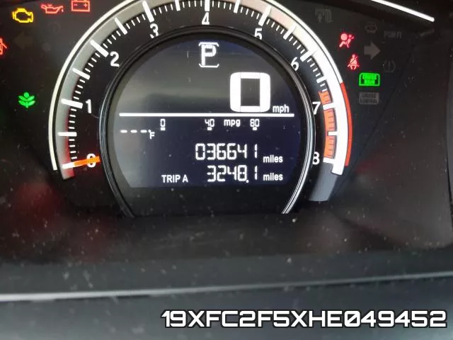 19XFC2F5XHE049452 фото 9