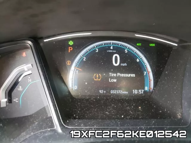 19XFC2F62KE012542 фото 9
