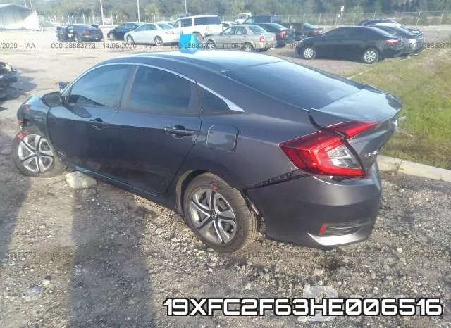 19XFC2F63HE006516 фото 4