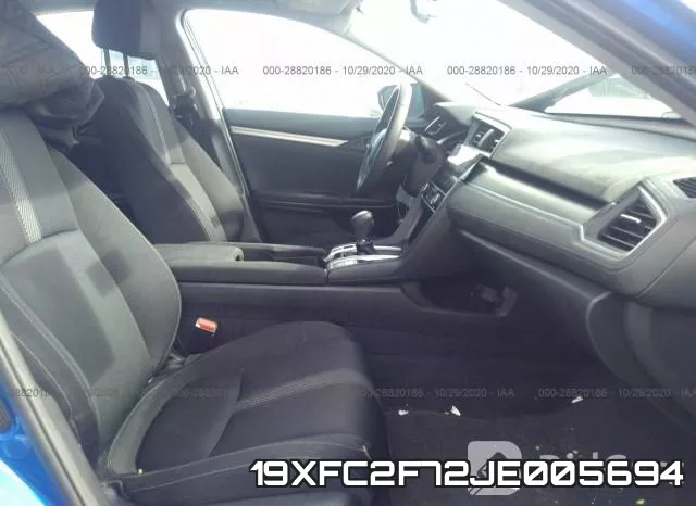 19XFC2F72JE005694 фото 6