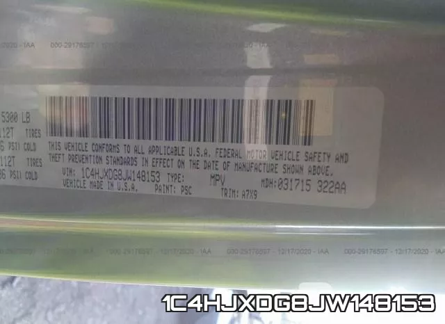 1C4HJXDG8JW148153 фото 9