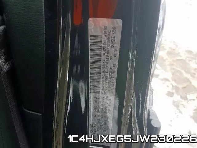 1C4HJXEG5JW230226 фото 2