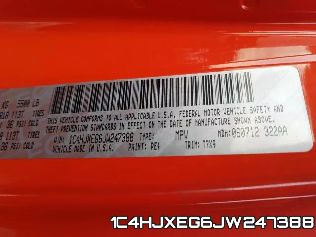 1C4HJXEG6JW247388 фото 2