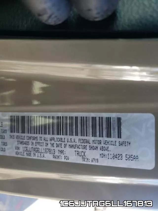 1C6JJTAG6LL167813 фото 2