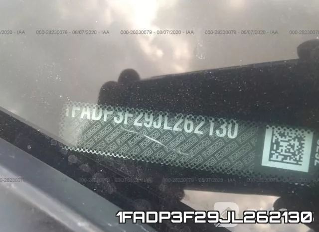 1FADP3F29JL262130 фото 10