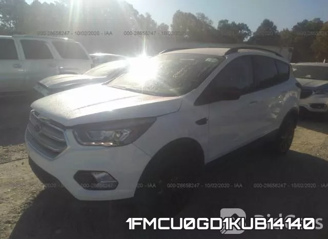 1FMCU0GD1KUB14140 фото 2