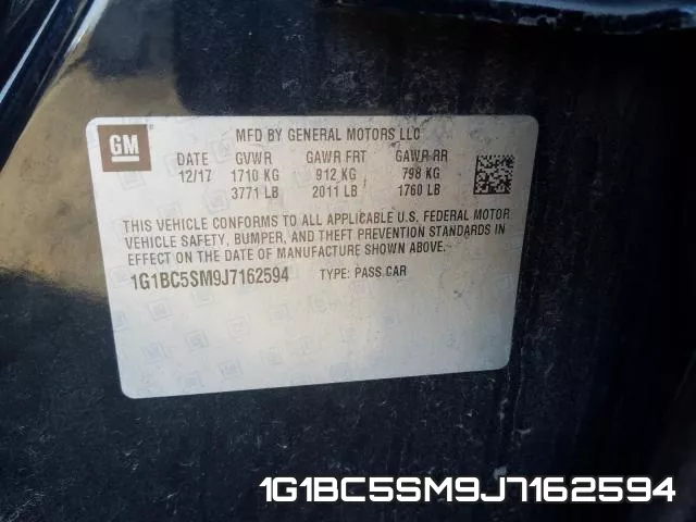 1G1BC5SM9J7162594 фото 2