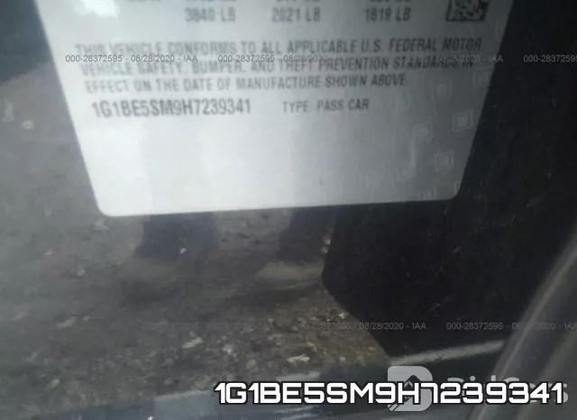 1G1BE5SM9H7239341 фото 10