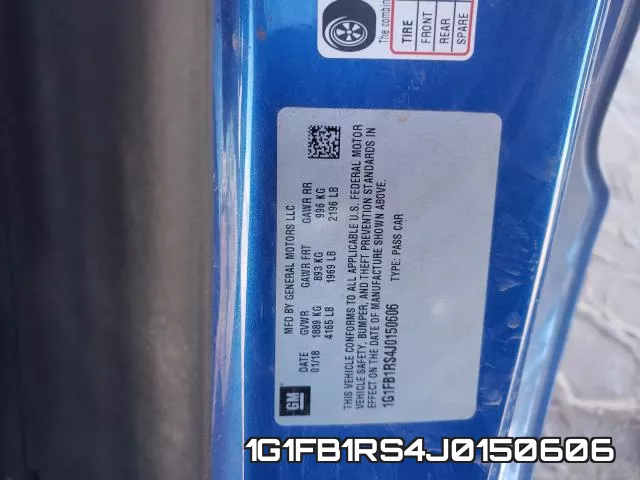 1G1FB1RS4J0150606 фото 2