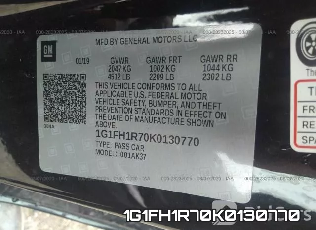 1G1FH1R70K0130770 фото 10