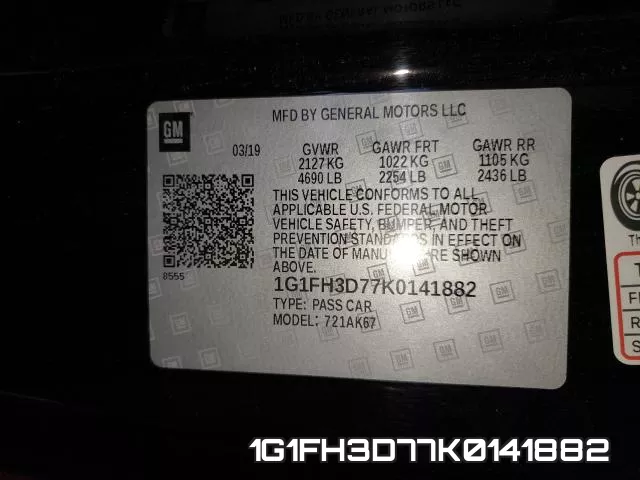 1G1FH3D77K0141882 фото 2