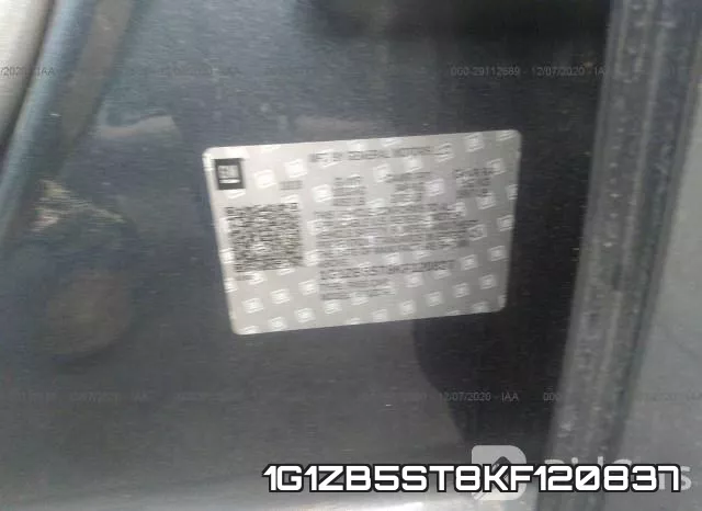 1G1ZB5ST8KF120837 фото 9