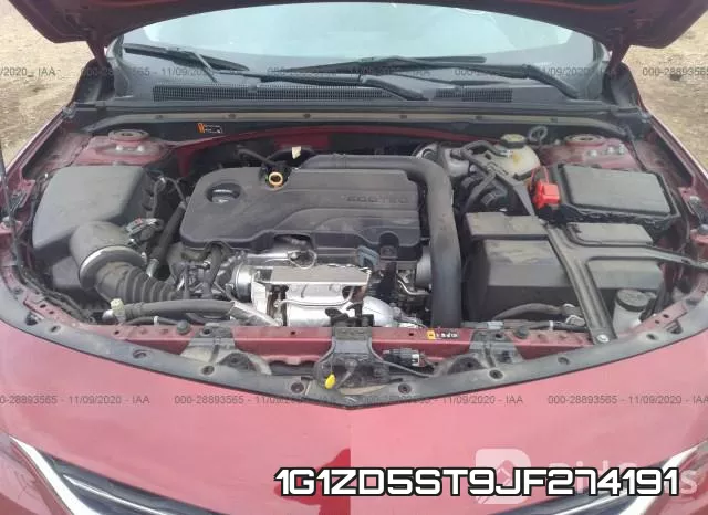 1G1ZD5ST9JF274191 фото 2