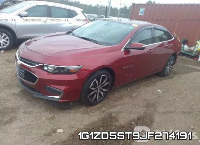 1G1ZD5ST9JF274191 фото 3