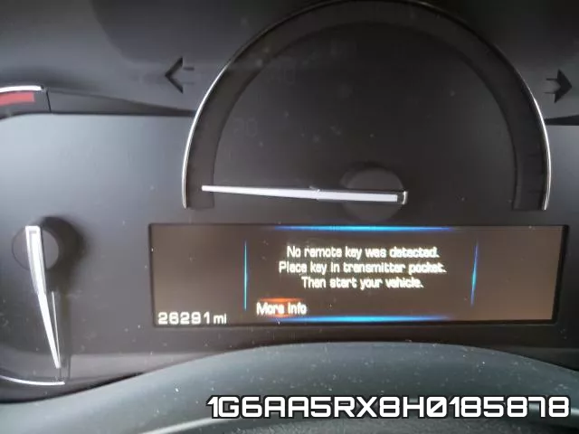 1G6AA5RX8H0185878 фото 9