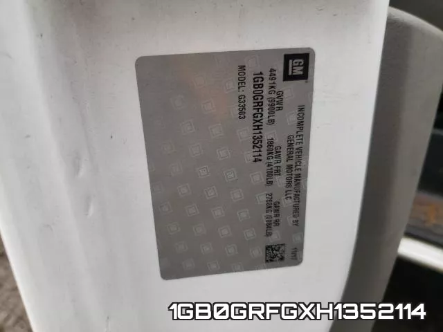 1GB0GRFGXH1352114 фото 2