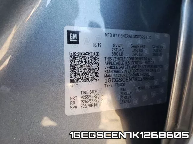 1GCGSCEN7K1268605 фото 2