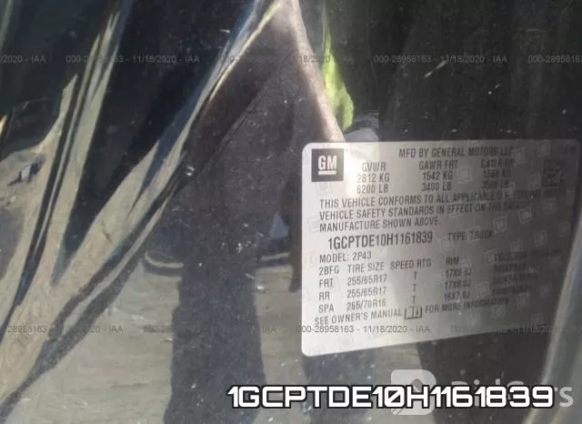 1GCPTDE10H1161839 фото 10