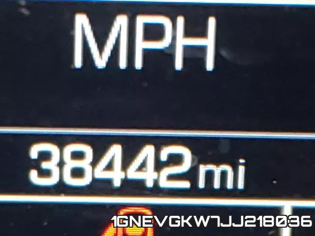 1GNEVGKW7JJ218036 фото 8