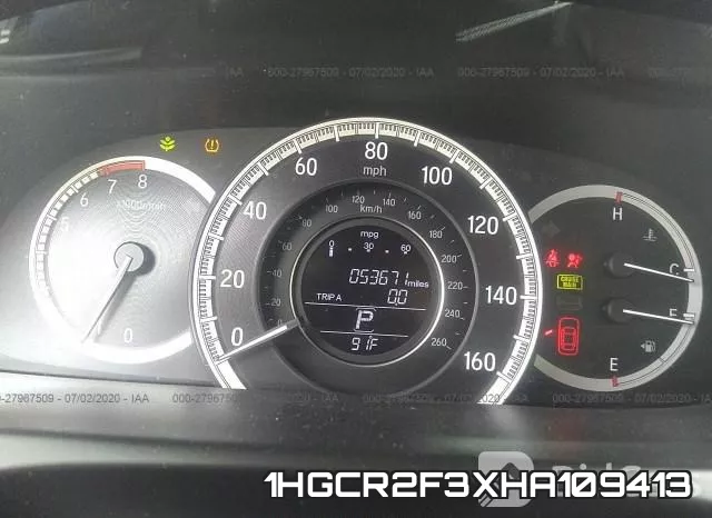 1HGCR2F3XHA109413 фото 8