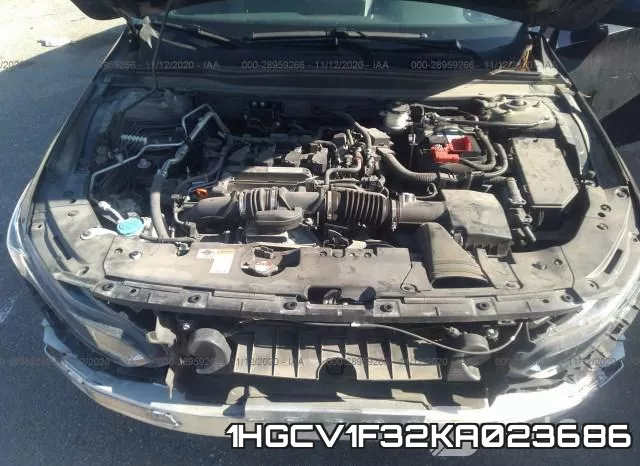 1HGCV1F32KA023686 фото 2