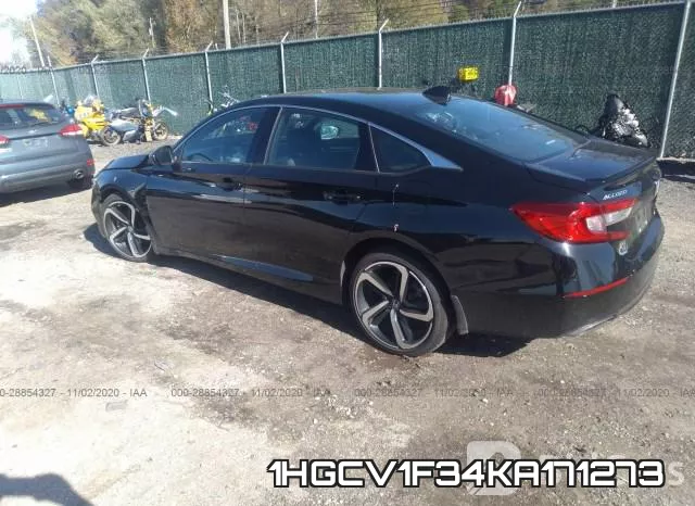 1HGCV1F34KA171273 фото 3