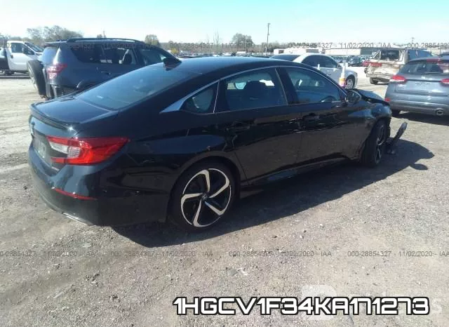 1HGCV1F34KA171273 фото 4