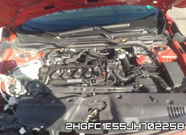 2HGFC1E55JH702258 фото 2