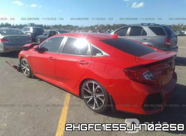 2HGFC1E55JH702258 фото 4