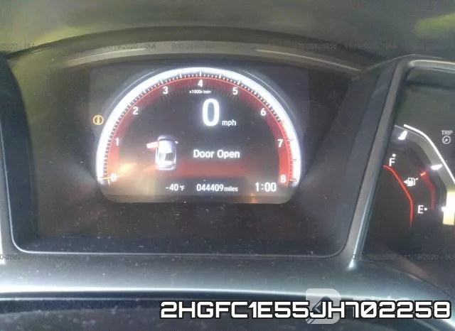 2HGFC1E55JH702258 фото 8