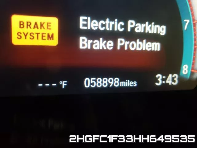 2HGFC1F33HH649535 фото 8