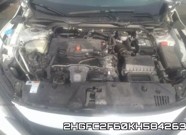 2HGFC2F60KH584263 фото 2