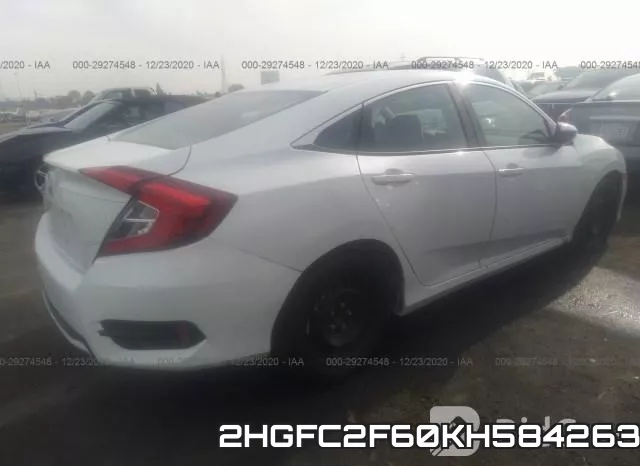 2HGFC2F60KH584263 фото 4
